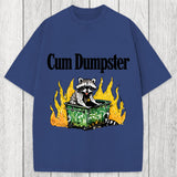 Tokyosol Cum Dumpster Raccoon Washed T-Shirt