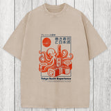 Tokyosol Tokyo Sushi Beer Washed T-Shirt