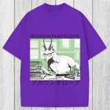 Tokyosol Accountant Antelope Washed T-Shirt