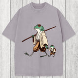 Tokyosol Big Hand Holding Little Hand Washed T-Shirt