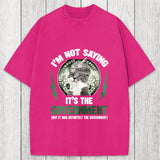 Tokyosol Government Conspiracy Cat Washed T-Shirt