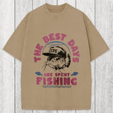 Tokyosol The Best Days Fishing Washed T-Shirt
