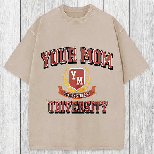 Tokyosol Your Mom University Washed T-Shirt