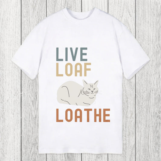 Tokyosol Live Loaf Loathe Cat Classic T-Shirt