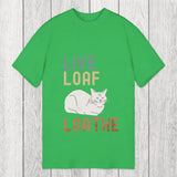 Tokyosol Live Loaf Loathe Cat Classic T-Shirt