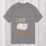 Tokyosol Live Loaf Loathe Cat Classic T-Shirt