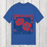 Tokyosol Radicalized By Basic Decency Flowers Classic T-Shirt
