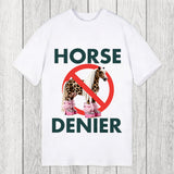 Tokyosol Funny Leopard Diva Horse Denier Classic T-Shirt