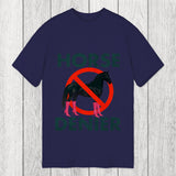 Tokyosol Funny High-Heel Noir Horse Denier Classic T-Shirt