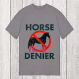 Tokyosol Funny High-Heel Noir Horse Denier Classic T-Shirt