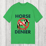 Tokyosol Funny Star-Spangled Cowboy Horse Denier Classic T-Shirt