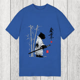 Tokyosol Samurai Cat Japanese Kanji Classic T-Shirt