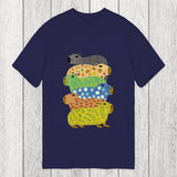 Tokyosol Colorful Capybaras Classic T-Shirt