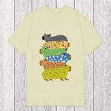 Tokyosol Colorful Capybaras Classic T-Shirt