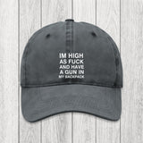 Tokyosol Im High Washed Cap
