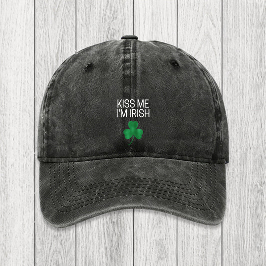 Tokyosol St. Patrick's Day Gift Washed Cap