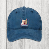 Tokyosol Funny Diphenhydramine Meme Cat Washed Cap