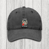 Tokyosol I Eated All The Gas Cat Funny Washed Cap