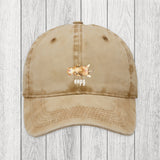 Tokyosol Silly Sleepy Cat Meme Washed Cap