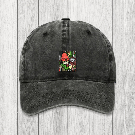 Tokyosol Rapper Cat Washed Cap