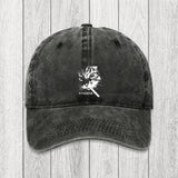 Tokyosol Retro Cat Smoking Washed Cap