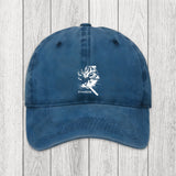 Tokyosol Retro Cat Smoking Washed Cap