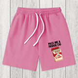 Tokyosol I Need A Diet Cola Washed Shorts