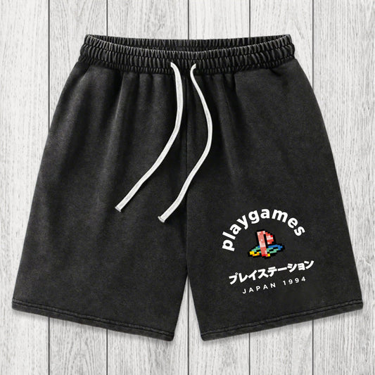 Tokyosol Play Games Japan Washed Shorts