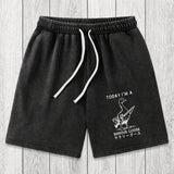 Tokyosol Serious Stupid Goose Washed Shorts