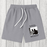 Tokyosol Thinking Cat Washed Shorts