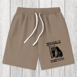 Tokyosol Raccoon Not Studied Washed Shorts