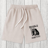 Tokyosol Raccoon Not Studied Washed Shorts