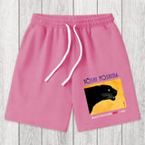 Tokyosol Black Panther Washed Shorts