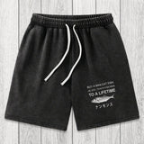 Tokyosol Funny To A Lifetime Washed Shorts