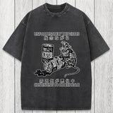 Tokyosol The Vibe Is Continuing To Deteriorate Washed T-Shirt