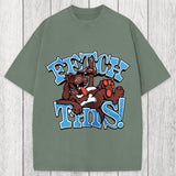 Tokyosol Vintage 90s Fetch Dog Washed T-Shirt