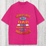 Tokyosol Worlds Best No 1 Dad Washed T-Shirt