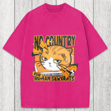 Tokyosol No Country For Human Servants Washed T-Shirt