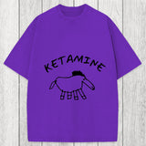 Tokyosol Ketamine Child Drawing Washed T-Shirt