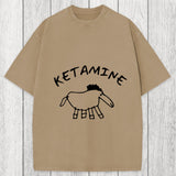 Tokyosol Ketamine Child Drawing Washed T-Shirt