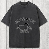 Tokyosol Ketamine Child Drawing Washed T-Shirt
