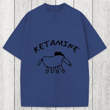 Tokyosol Ketamine Child Drawing Washed T-Shirt