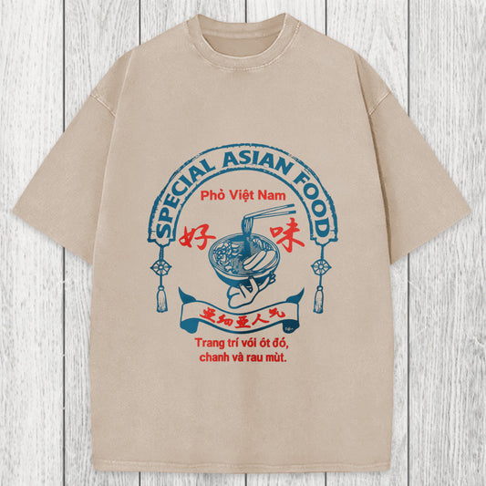 Tokyosol Special Asian Food Washed T-Shirt