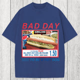 Tokyosol Bad Day To Be A Hot Dog Washed T-Shirt