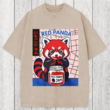 Tokyosol Red Panda Washed T-Shirt