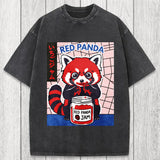 Tokyosol Red Panda Washed T-Shirt