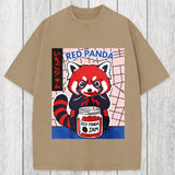 Tokyosol Red Panda Washed T-Shirt