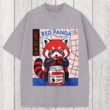 Tokyosol Red Panda Washed T-Shirt