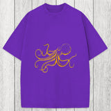Tokyosol Octopus Japanese Washed T-Shirt