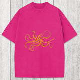 Tokyosol Octopus Japanese Washed T-Shirt